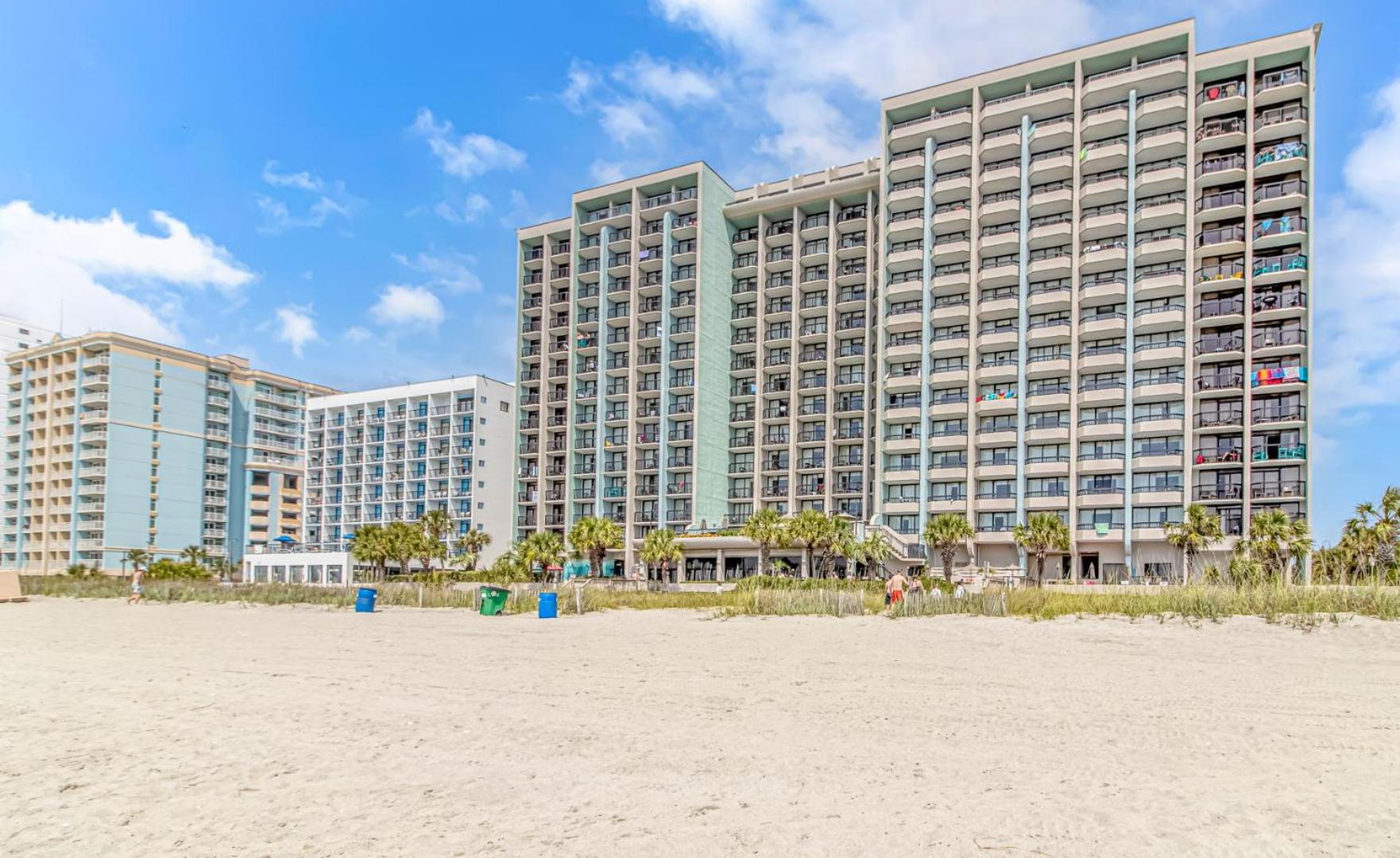 Ocean Front Queen Suite With Panoramic Views! - Compass Cove Unit 964 Myrtle Beach Exteriér fotografie